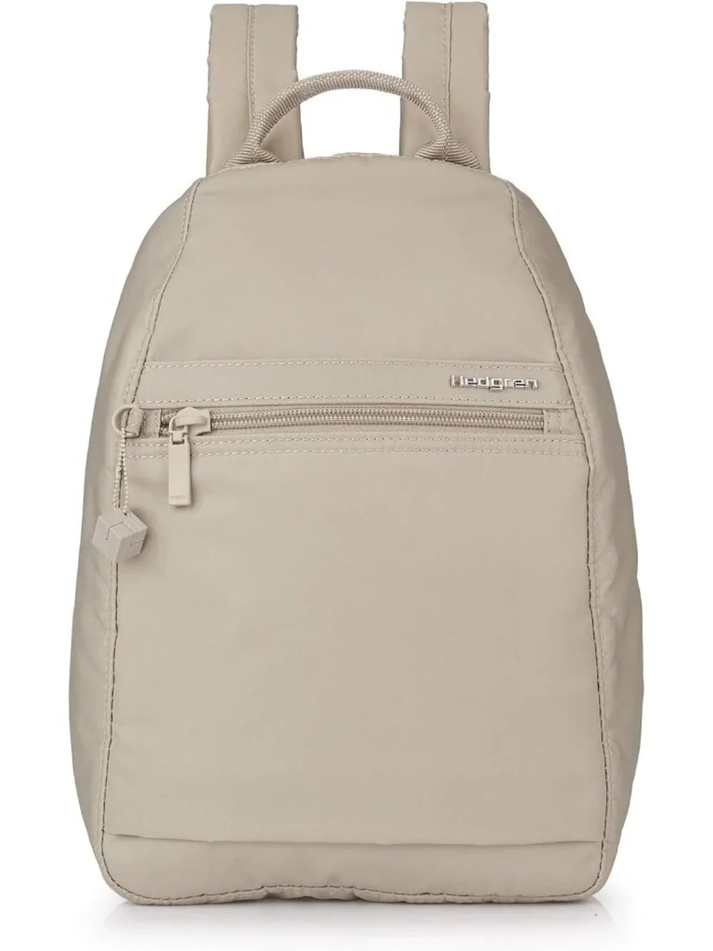 Vogue Small Cashmere Beige Backpack with RFID & Anti-Theft Design